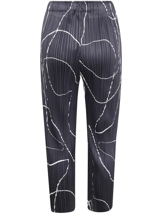 25FW 플리츠플리즈 스트레이트 팬츠 PP58JF693 15 BLACK - PLEATS PLEASE