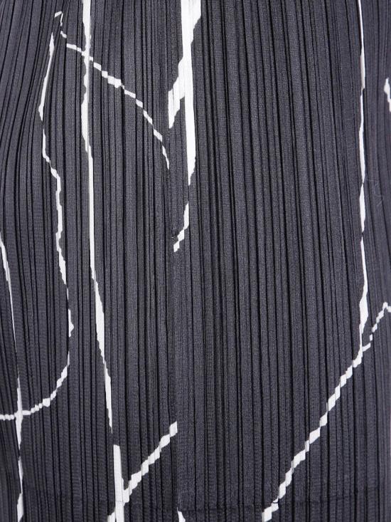 25FW 플리츠플리즈 스트레이트 팬츠 PP58JF693 15 BLACK - PLEATS PLEASE