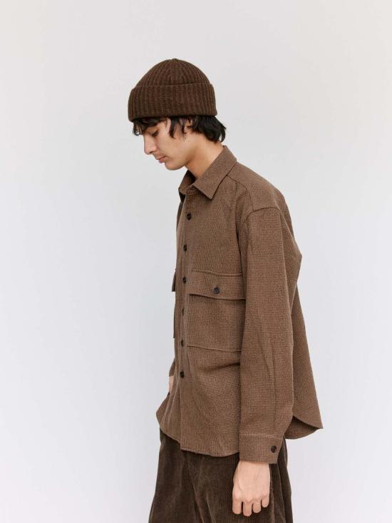  Evan Kinori 긴팔 셔츠 에반 키노리 빅 - OTHER BRANDS