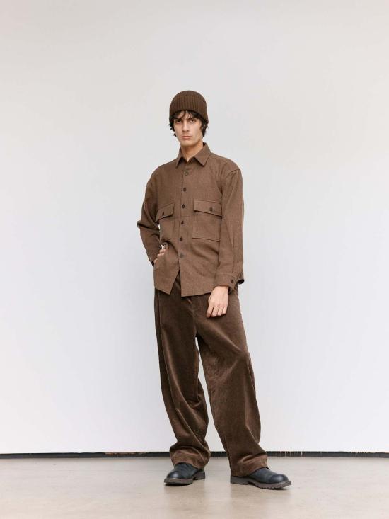  Evan Kinori 긴팔 셔츠 에반 키노리 빅 - EVAN KINORI