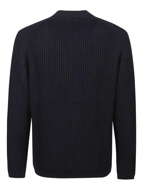 25FW 씨피 컴퍼니 스웨터 19CMKN219A 006595A 888 TOTAL ECLIPSE - C.P. COMPANY