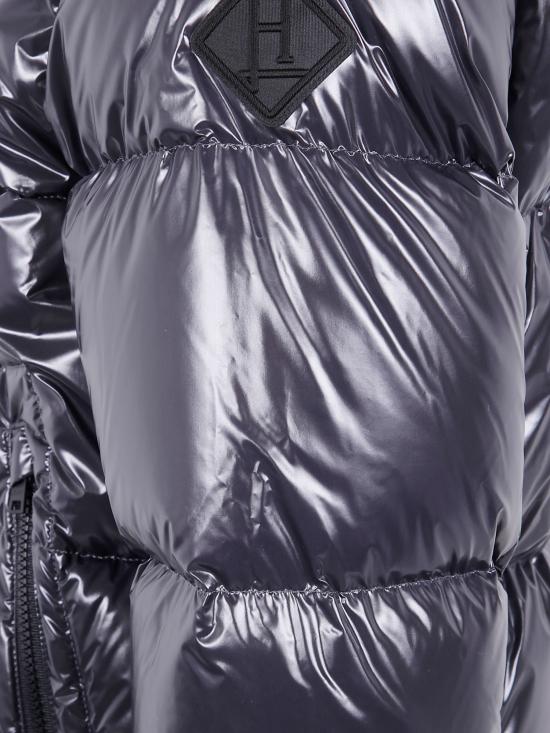 25FW 에르노 글로스 봄버 다운 숏패딩  PI001133U 12220Z 097 9487 IRON - HERNO