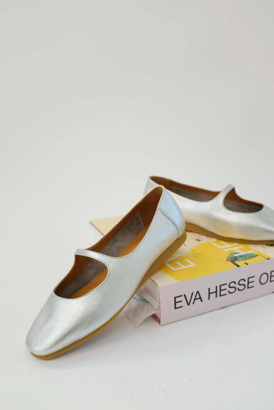  베클리나 플랫 슈즈 올리비아 플랫 실버 - BEKLINA