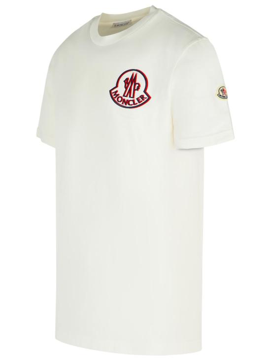 25FW 몽클레어 폴로 티셔츠 091 8C000 57 89AZ9034 White - MONCLER