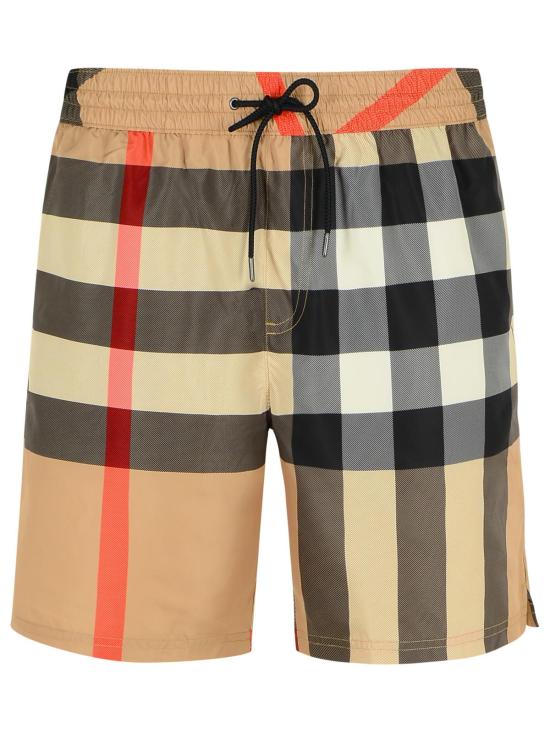 26SS 버버리 체크 스윔팬츠 8112682A7028 Beige