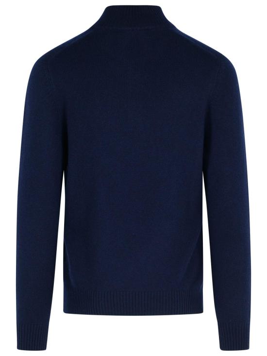 25FW 그랑싸쏘 집업 니트 23125 15521598 Blue - GRAN SASSO