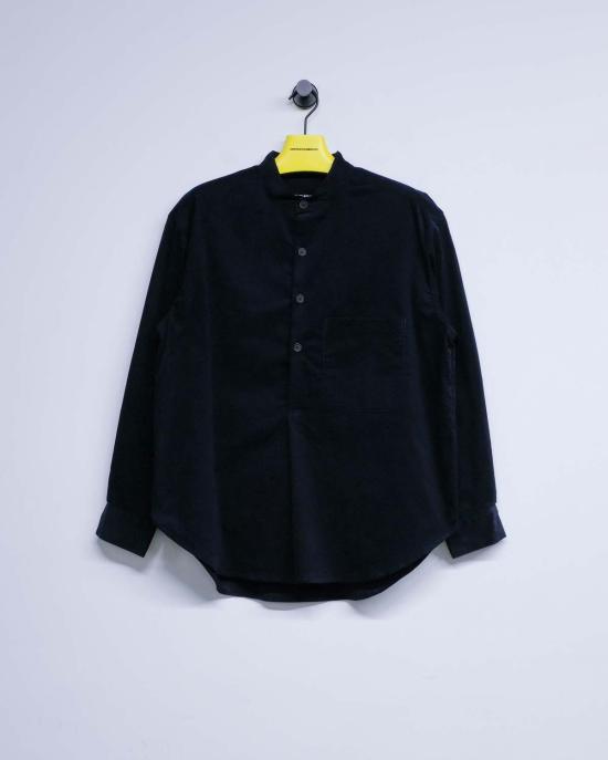  Evan Kinori 긴팔 셔츠 Pinwale 코듀로이 팝오버 - OTHER BRANDS