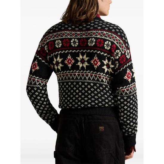 25FW 랄프 로렌 스웨터 710982258001 BLACK - RALPH LAUREN