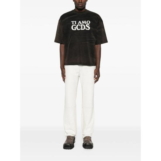 25FW 지씨디에스 탑 B2CM2315JF1 BLACK - GCDS