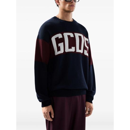 25FW 지씨디에스 스웨터 B2CM1505KI4 BLUE - GCDS