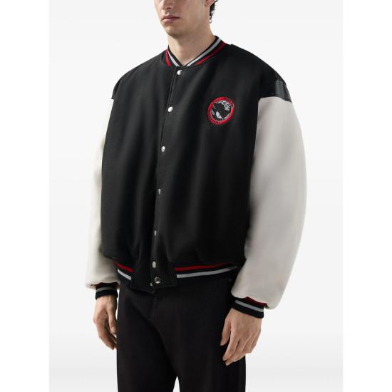 25FW 지씨디에스 봄버 자켓 B2CM0905MA3 MIX BLACK WHITE - GCDS