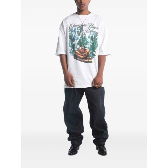 25FW 윌리 차바리아 반팔 티셔츠 WCJSY0133 WHITE - WILLY CHAVARRIA