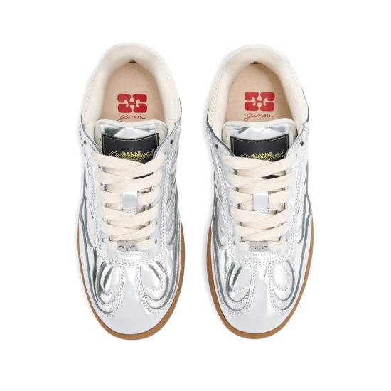 25FW 가니 스니커즈 S3232 018 SILVER - GANNI