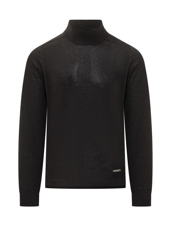 25FW 프리미아타 터틀넥 PMG19 BLACK