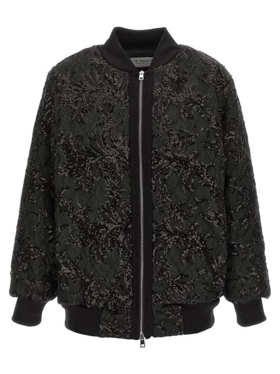 25FW 르 트윈스 봄버 자켓 BELLUNOLACEBLACKINBLACK Black