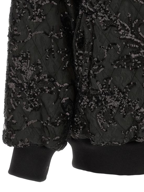 25FW 르 트윈스 봄버 자켓 BELLUNOLACEBLACKINBLACK Black - LE TWINS