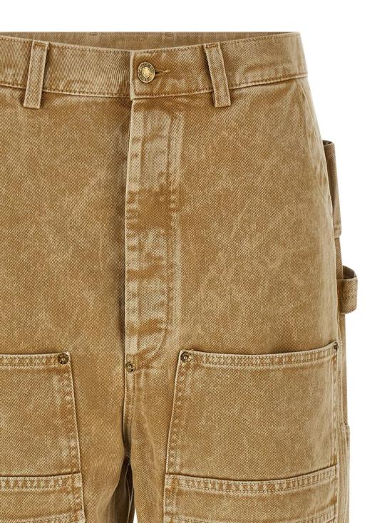 25FW 모스키노 숏팬츠 A030854210466 Beige - MOSCHINO