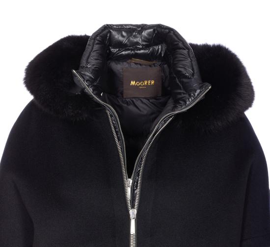 25FW 무레르 수트 자켓 PEGASO CWRU0001 Black - MOORER