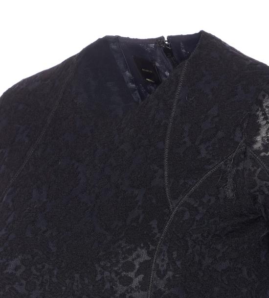 25FW 핑코 미디 원피스 105653 A2TWZ99 Black - PINKO