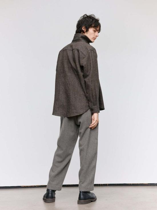  Evan Kinori 긴팔 셔츠 에반 키노리 빅  투 - EVAN KINORI