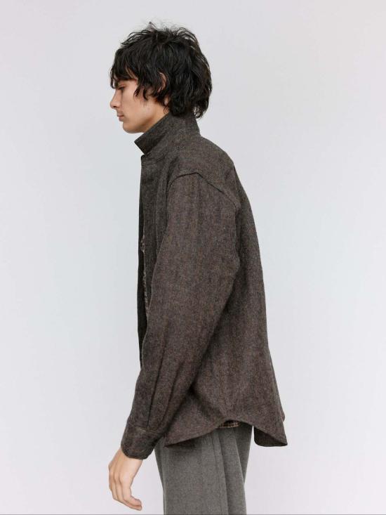  Evan Kinori 긴팔 셔츠 에반 키노리 빅  투 - EVAN KINORI