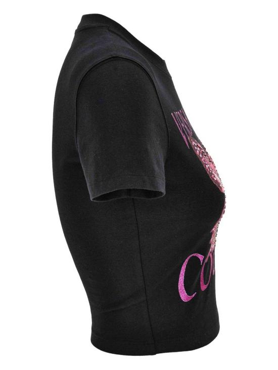  베르사체 반팔 티셔츠 79HAHB01CJB01899 Black - VERSACE