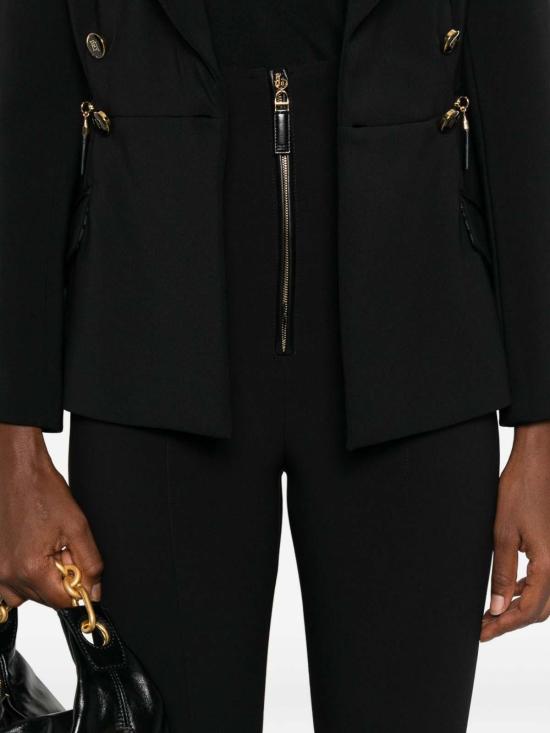 26FW 엘리자베타프랜치 스트레이트 팬츠 PA11956E2110 Black - ELISABETTA FRANCHI