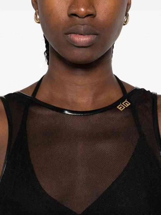  엘리자베타프랜치 민소매 티셔츠 BO01357E2110 Black - ELISABETTA FRANCHI