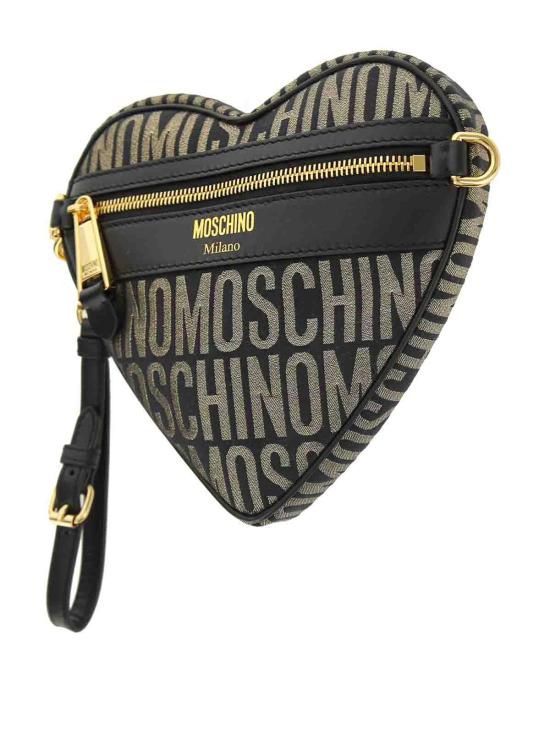  모스키노 크로스백 84098269A2555 Black - MOSCHINO