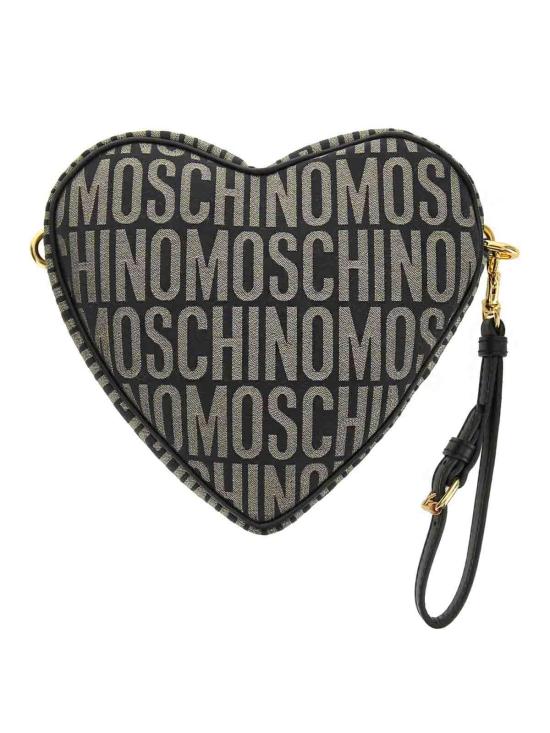  모스키노 크로스백 84098269A2555 Black - MOSCHINO