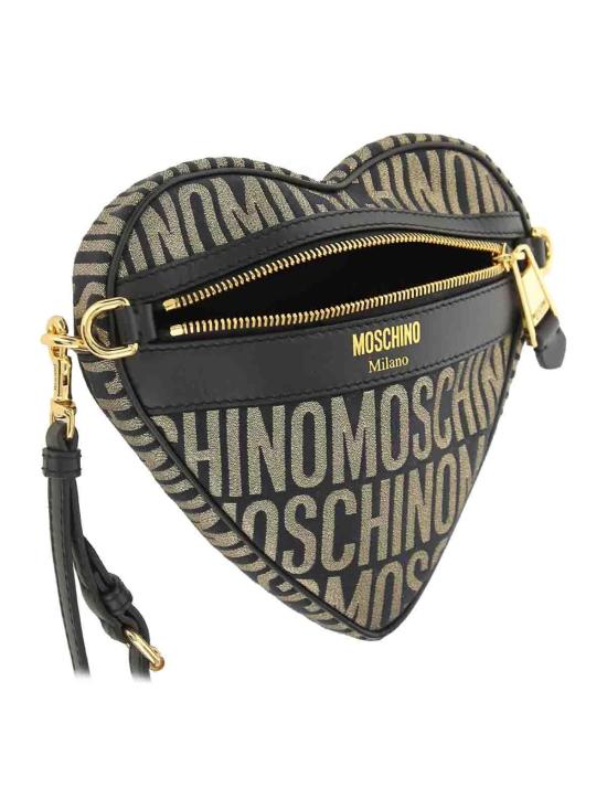  모스키노 크로스백 84098269A2555 Black - MOSCHINO