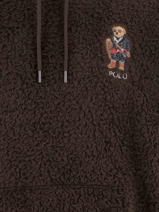 25FW 폴로 랄프로렌 후드 티셔츠 710981798001 Brown - POLO RALPH LAUREN