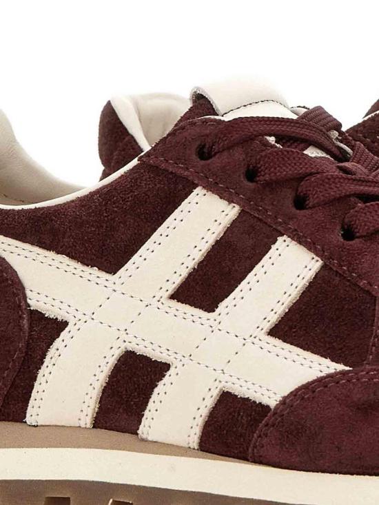25FW 호간 스니커즈 HXW6710FP0IUHT0UU8 Dark Red - HOGAN