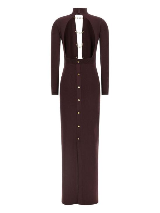  엘리자베타프랜치 미디 스커트 AM29S57E2EA4 Dark Red - ELISABETTA FRANCHI