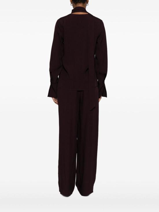 26SS 라쿠엘 디니즈 블라우스 6003025NUZ000100000302 Dark Red - RAQUEL DINIZ