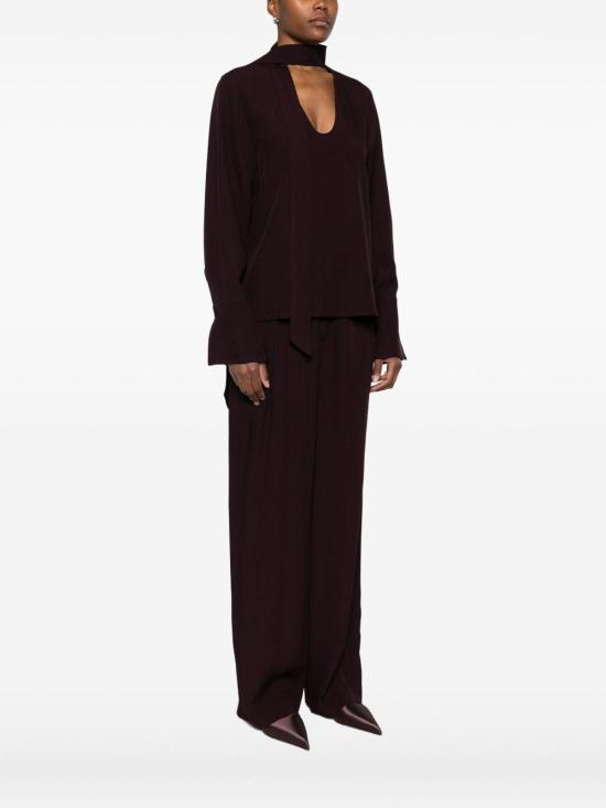 26SS 라쿠엘 디니즈 블라우스 6003025NUZ000100000302 Dark Red - RAQUEL DINIZ