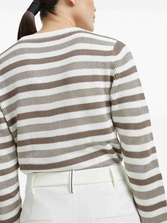 26FW 브루넬로 쿠치넬리 스트레이트 팬츠 MA126P8308C1542 Cream - BRUNELLO CUCINELLI