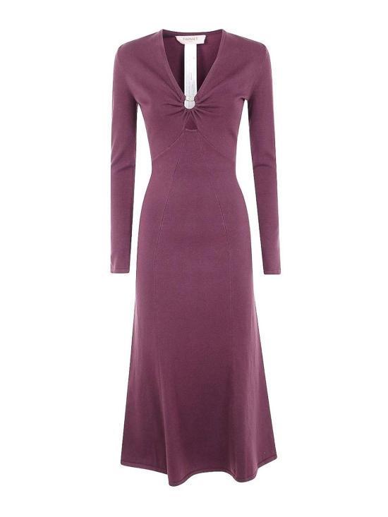 25FW 트윈셋 미디 스커트 252TP314005609 Dark Red