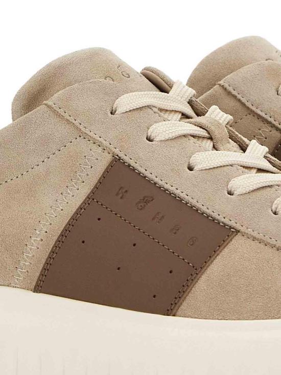 25FW 호간 스니커즈 HXM6450FO7TUHO342M Beige - HOGAN