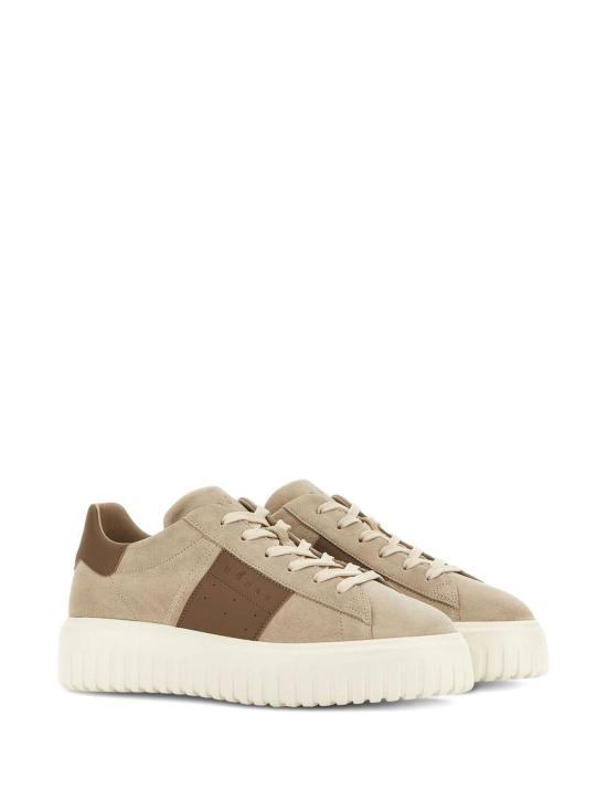 25FW 호간 스니커즈 HXM6450FO7TUHO342M Beige - HOGAN