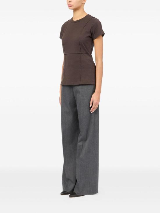 25FW MM6 메종마르지엘라 반팔 티셔츠 S52GC0350M20050143 Brown - MM6 MAISON MARGIELA