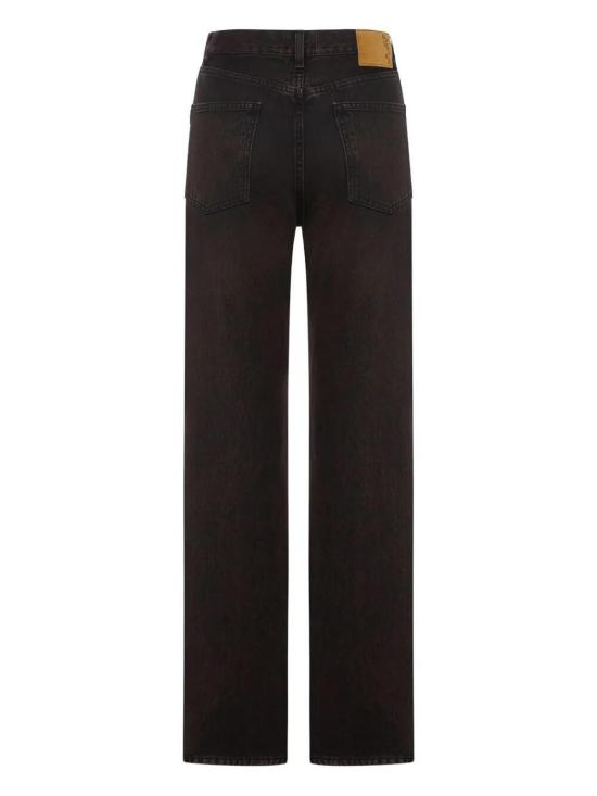 25FW 하이쿠레 스트레이트 팬츠 HEW03185DF174L0897L0897 Black - HAIKURE