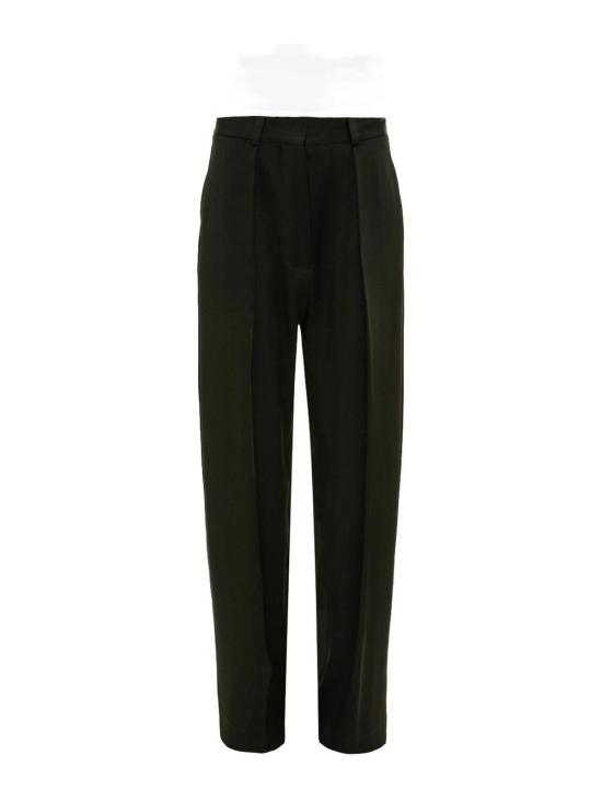 25FW 빅토리아 베컴 스트레이트 팬츠 1425WTR006795BBLK Black