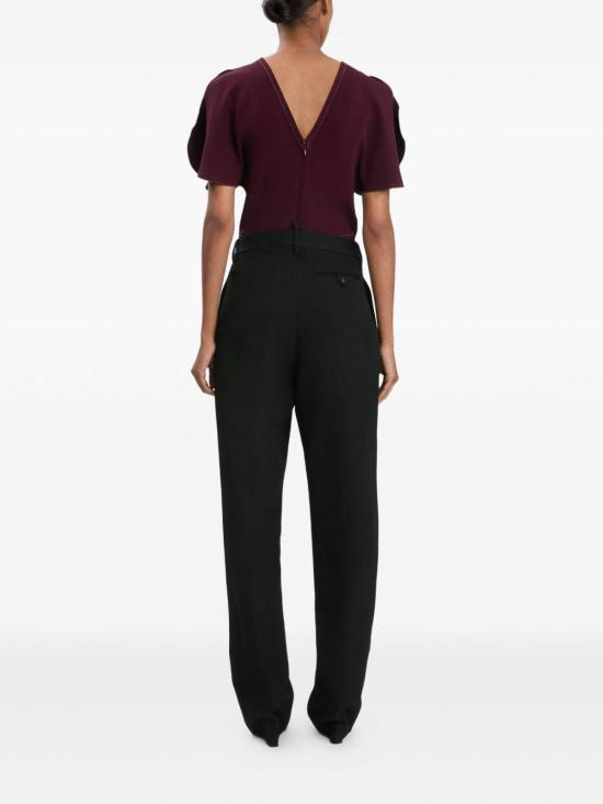 25FW 빅토리아 베컴 스트레이트 팬츠 1425WTR006795BBLK Black - VICTORIA BECKHAM