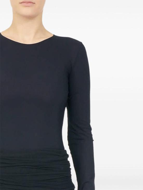 25FW MM6 메종마르지엘라 미디 스커트 S62MI0036M35436899 Black - MM6 MAISON MARGIELA