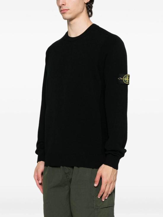  스톤 아일랜드 스웨터 K2S155100001S00A1V0029 Black - STONE ISLAND