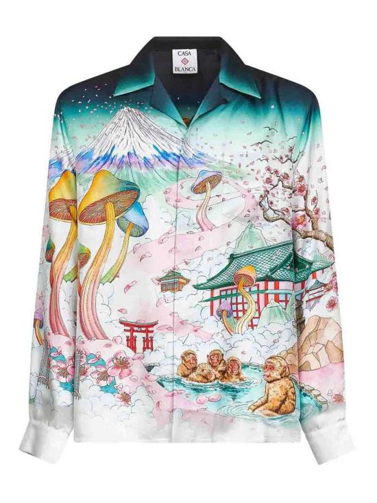  카사블랑카 셔츠 UAW25SH00603M Multicolour