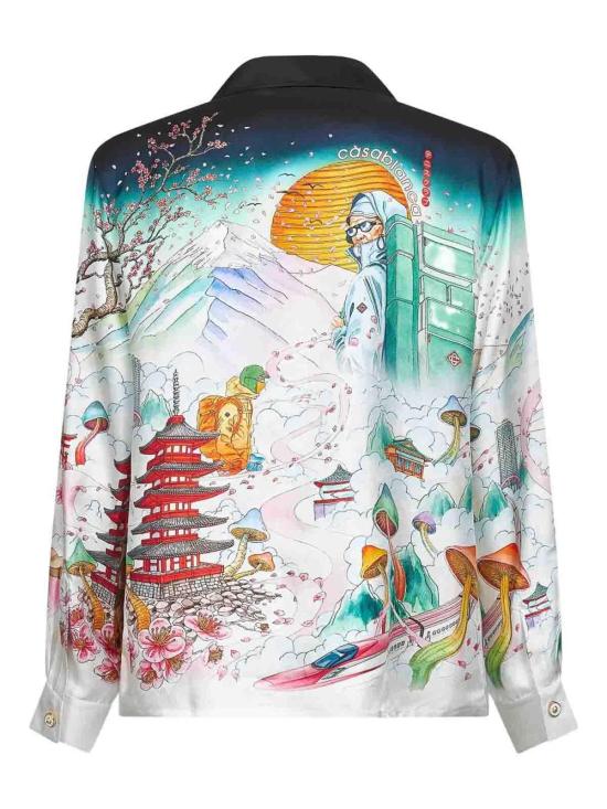  카사블랑카 셔츠 UAW25SH00603M Multicolour - CASABLANCA