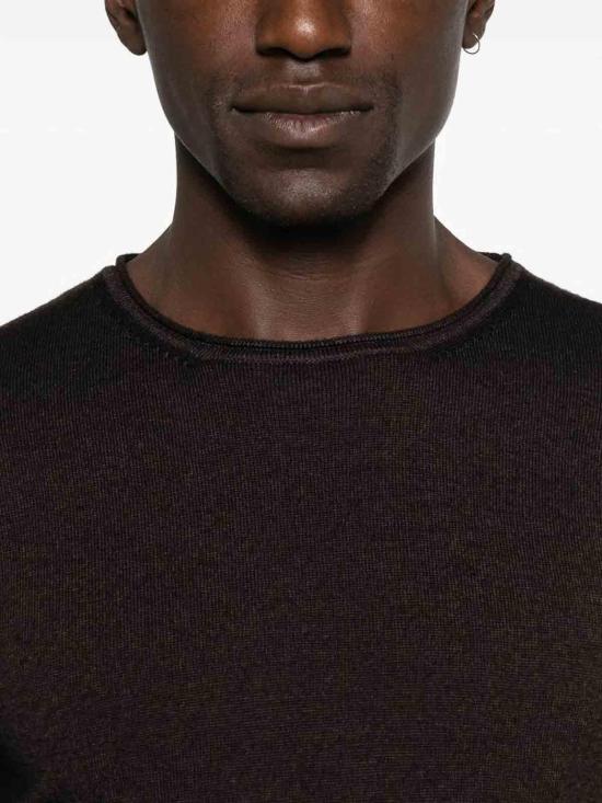 25FW 다니엘피에솔리 스웨터 DF00080033 Brown - DANIELE FIESOLI