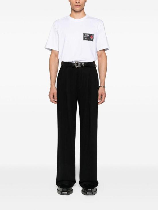  엠에스지엠 반팔 티셔츠 3940MM11825779801 White - MSGM